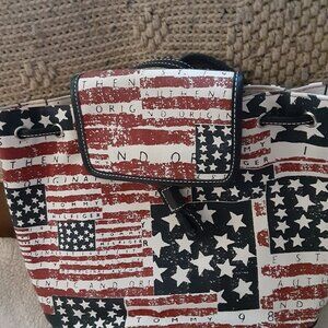 Tommy Hilfiger Leather Backpack